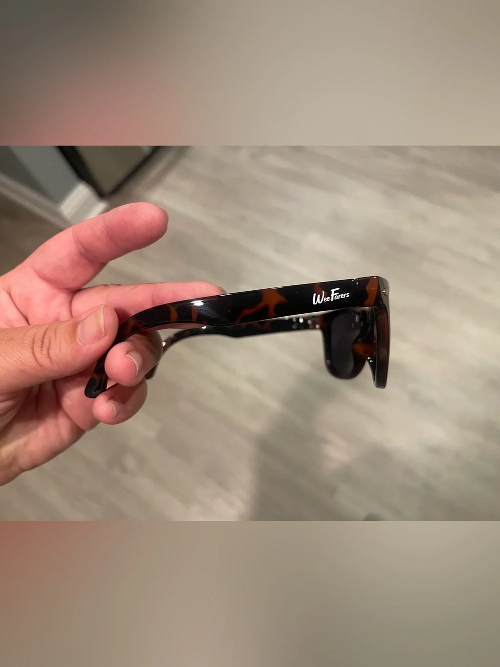 Kids Weefarers Tortoiseshell Polarized Sunglasses